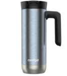 Contigo Superior 2.0 Stainless Steel Travel Mug with Handle Leak-Proof Lid Double-Wall Dark Ice