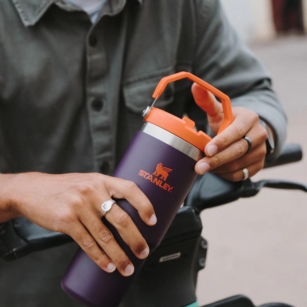 stanley water bottle with straw